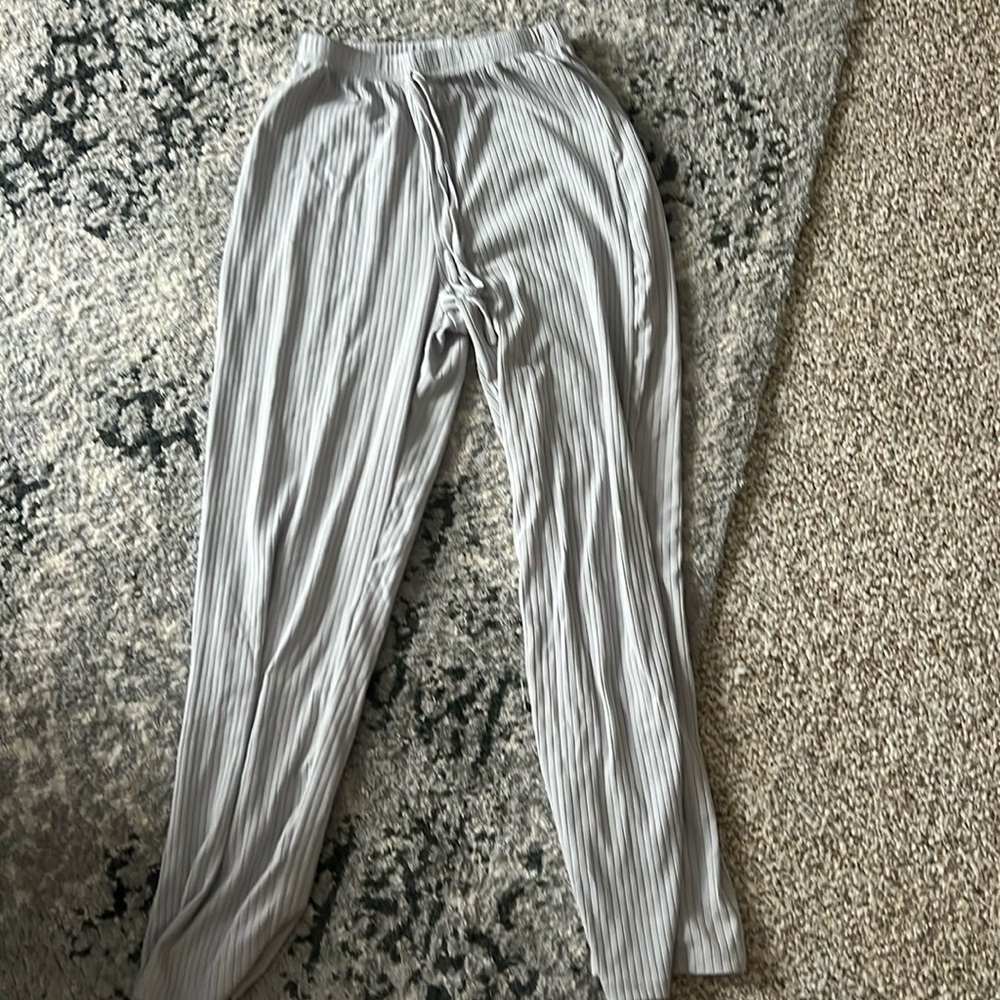 Ribbed lounge pants